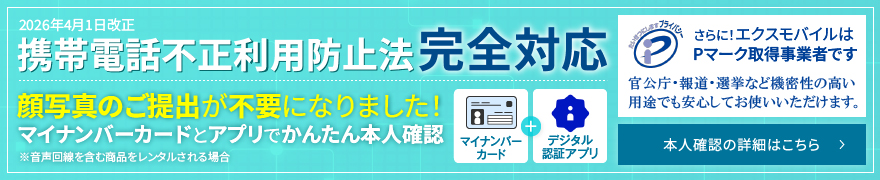 1ヶ月毎のレンタルがお得！法人向け月額プラン