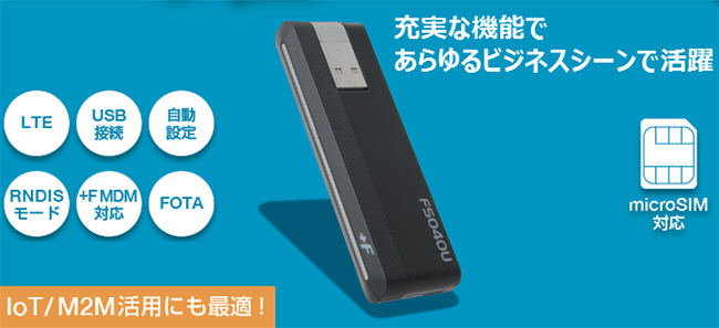 【50GB】【14日レンタルパック】＋F FS040U USBタイプ説明画像